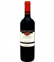 SAUSAIS SARKANVĪNS LA PALMA MERLOT (E220083) ALK.13.5%